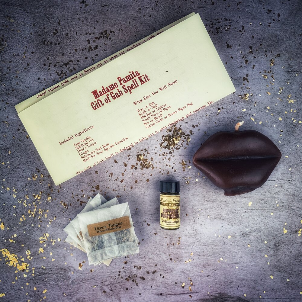 Gift of Gab Candle Spell Kit - Eloquent Speech & Powerful Communication