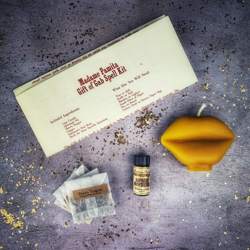 Gift of Gab Candle Spell Kit - Eloquent Speech & Powerful Communication