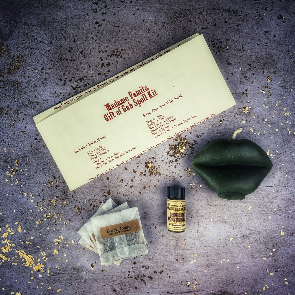 Gift of Gab Candle Spell Kit - Eloquent Speech & Powerful Communication
