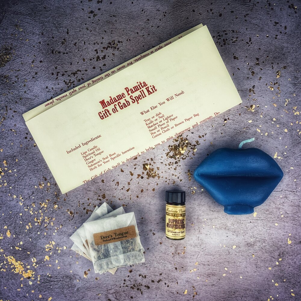 Gift of Gab Candle Spell Kit - Eloquent Speech & Powerful Communication