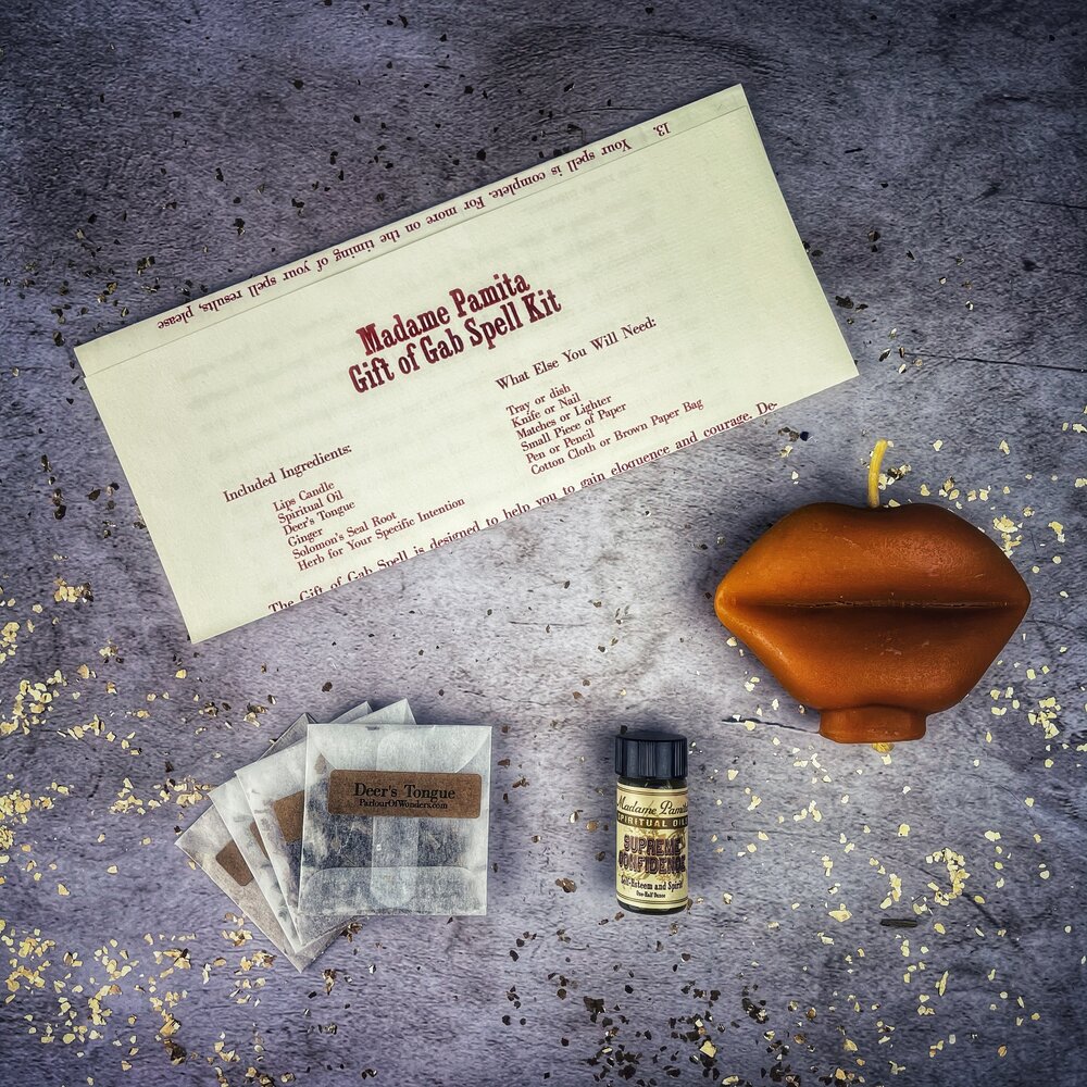 Gift of Gab Candle Spell Kit - Eloquent Speech & Powerful Communication