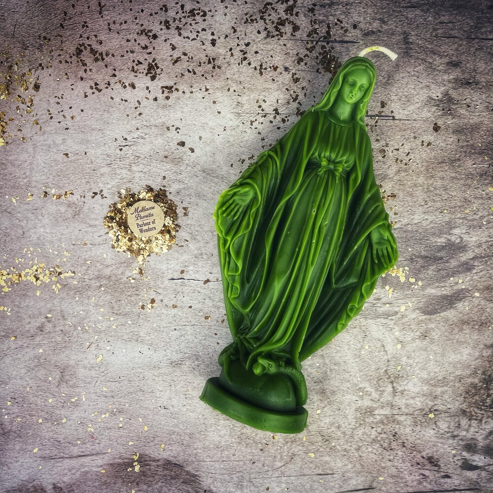 Queen of Heaven Candle Spell Kit - Divine Mother & Unconditional Love Magic