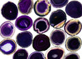 Purple Agate Slice Size #5 (5 to 5.5 inches)