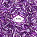 Purple Aura Quartz Points (1 Pound) Size 1 to 2 Inches Bulk Wholesale Lot Crystals