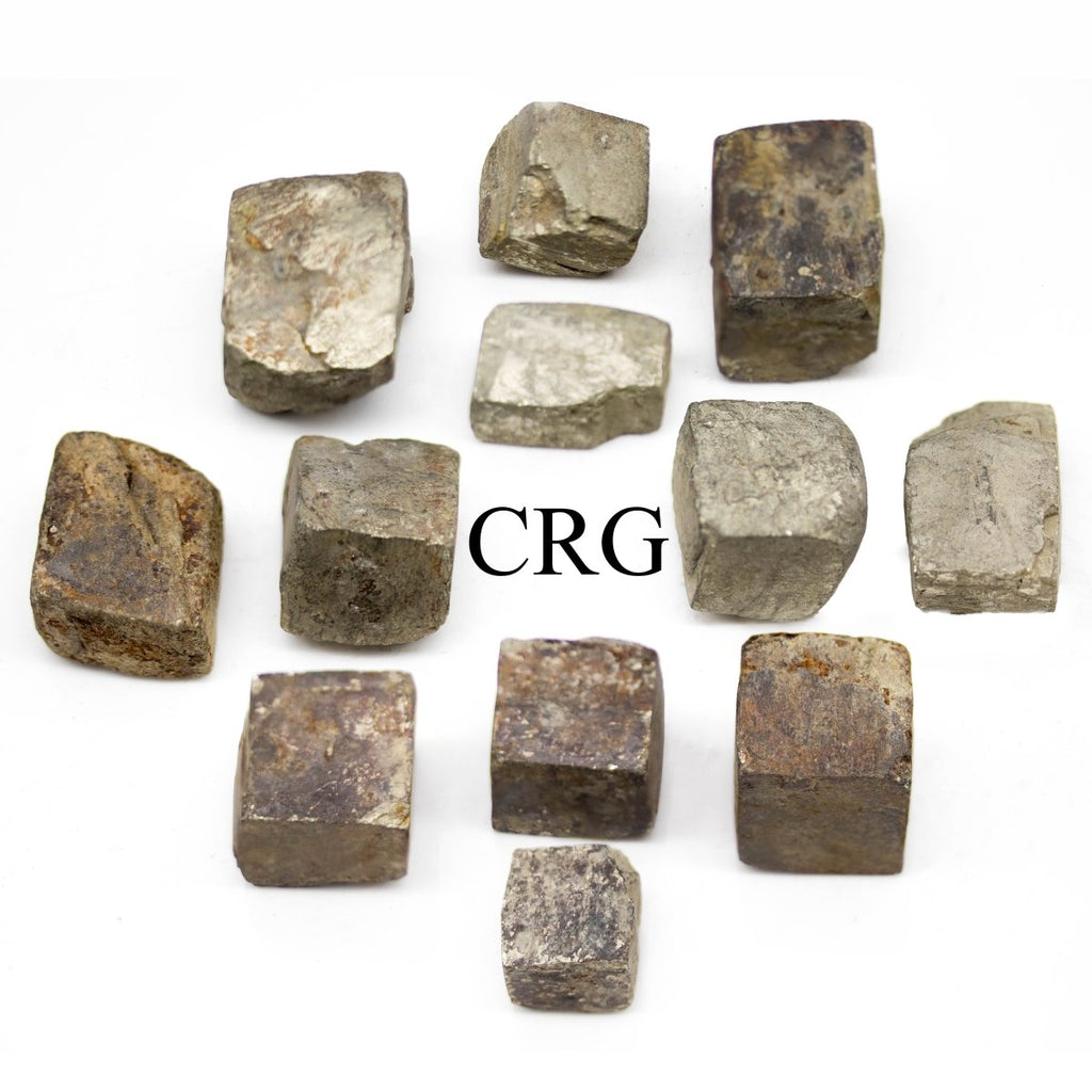 Pyrite and Matrix Rough Cubes (1 Kilogram) Size 20 to 50 mm Crystal Gemstone Minerals