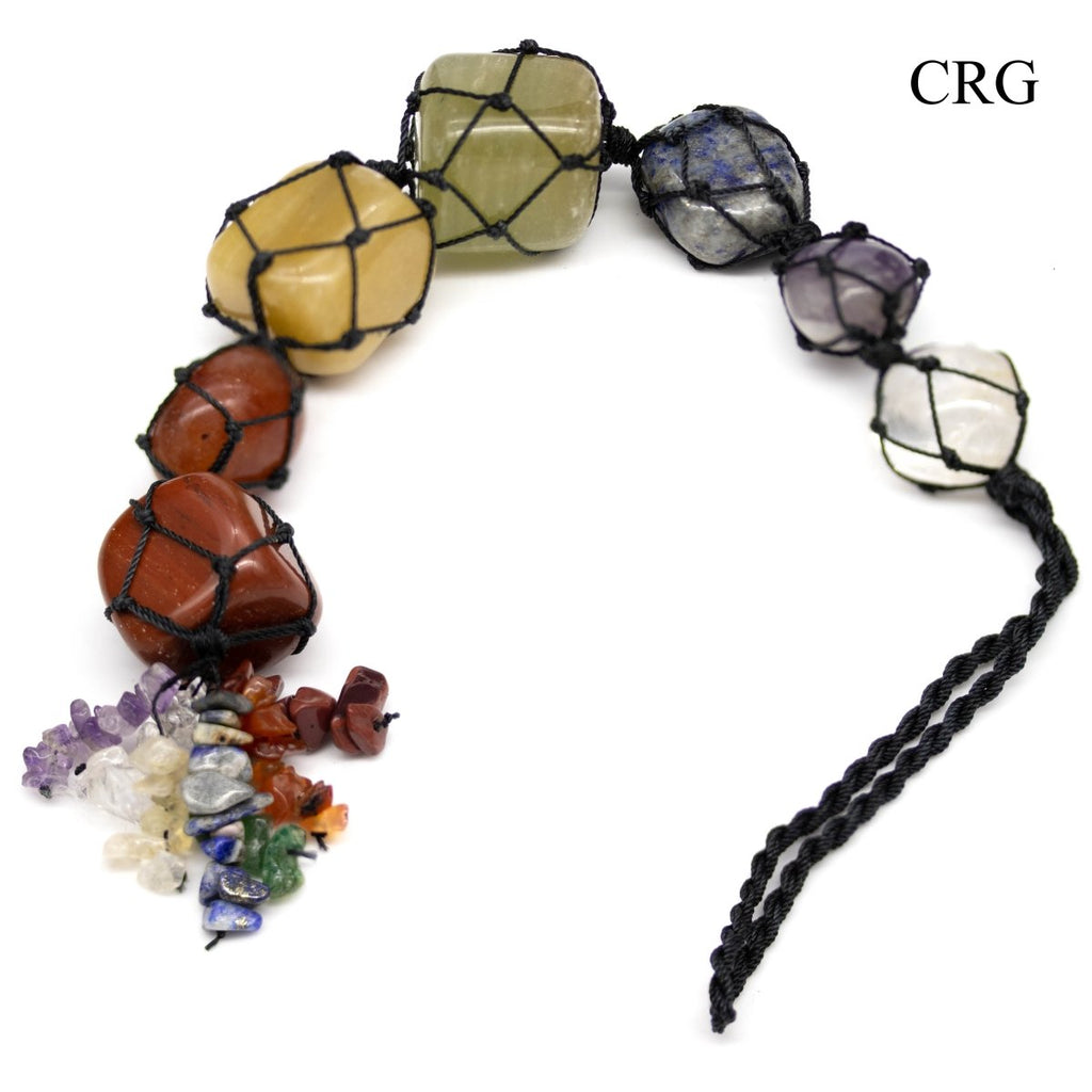 QTY 1 - 7 Stone Car Hanging Ornament