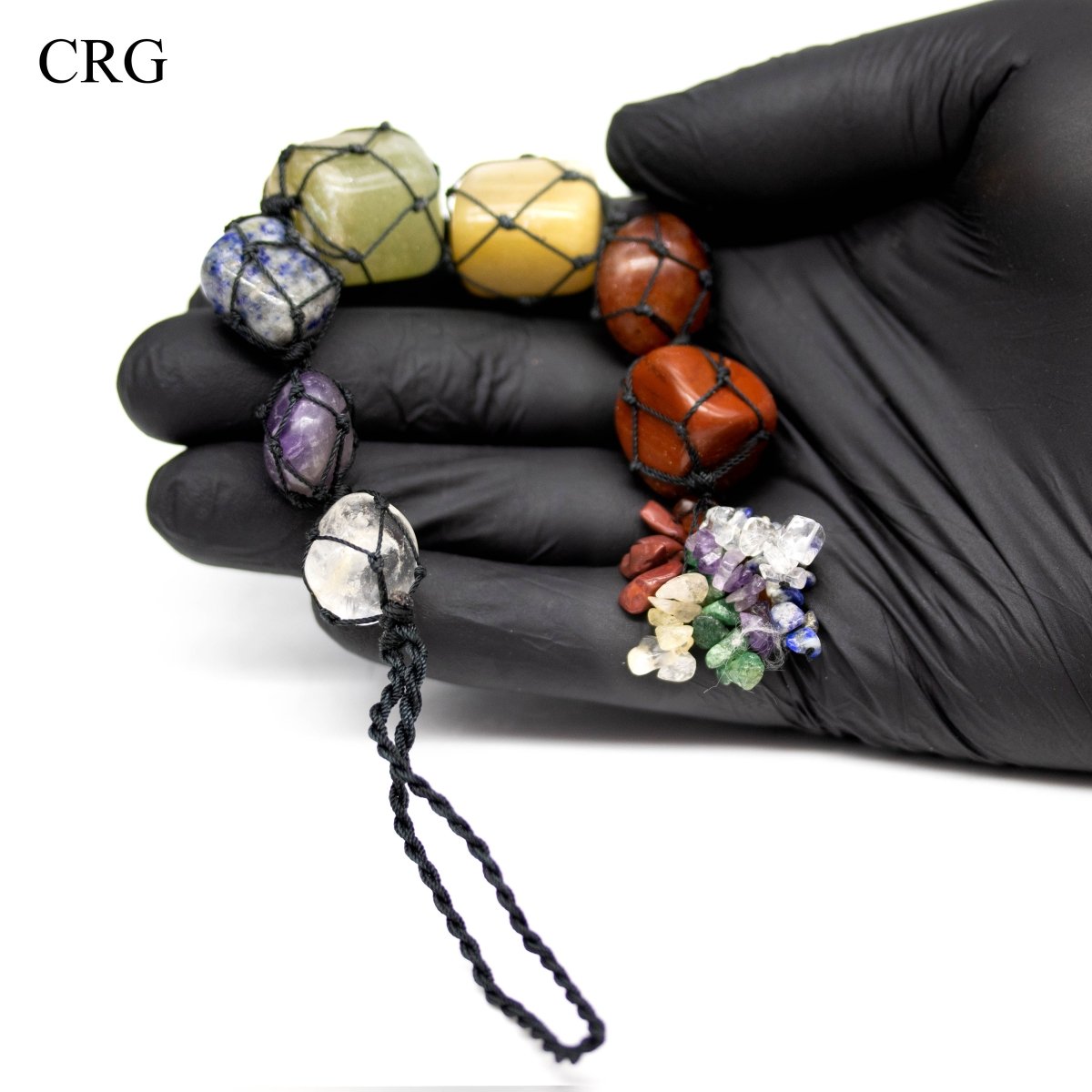 QTY 1 - 7 Stone Car Hanging Ornament