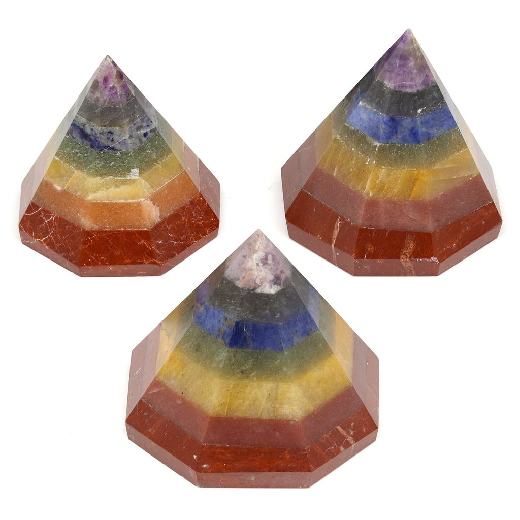 QTY 1 - 7 Stone Décor Diamond Point / 2" Avg