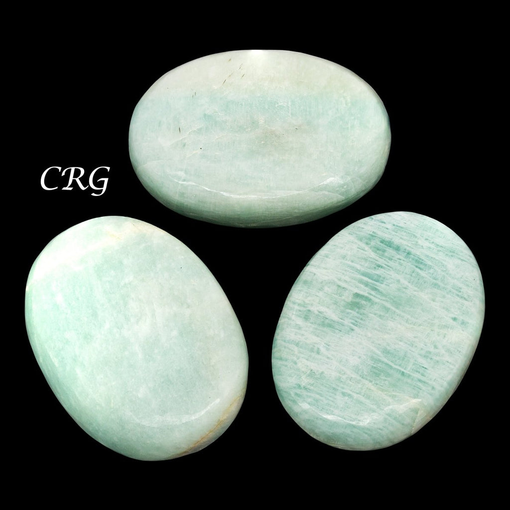 QTY 1 - Amazonite Palm Stone / 2" Avg