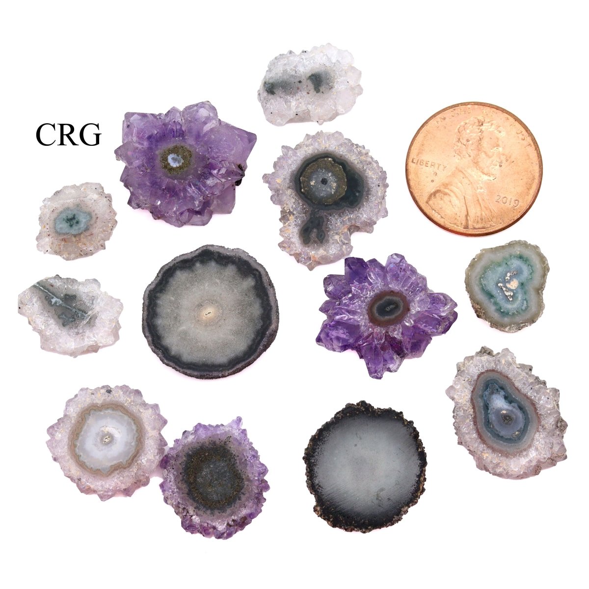 QTY 1 - Amethyst Stalactite Cabochon / 1-19 MM AVG