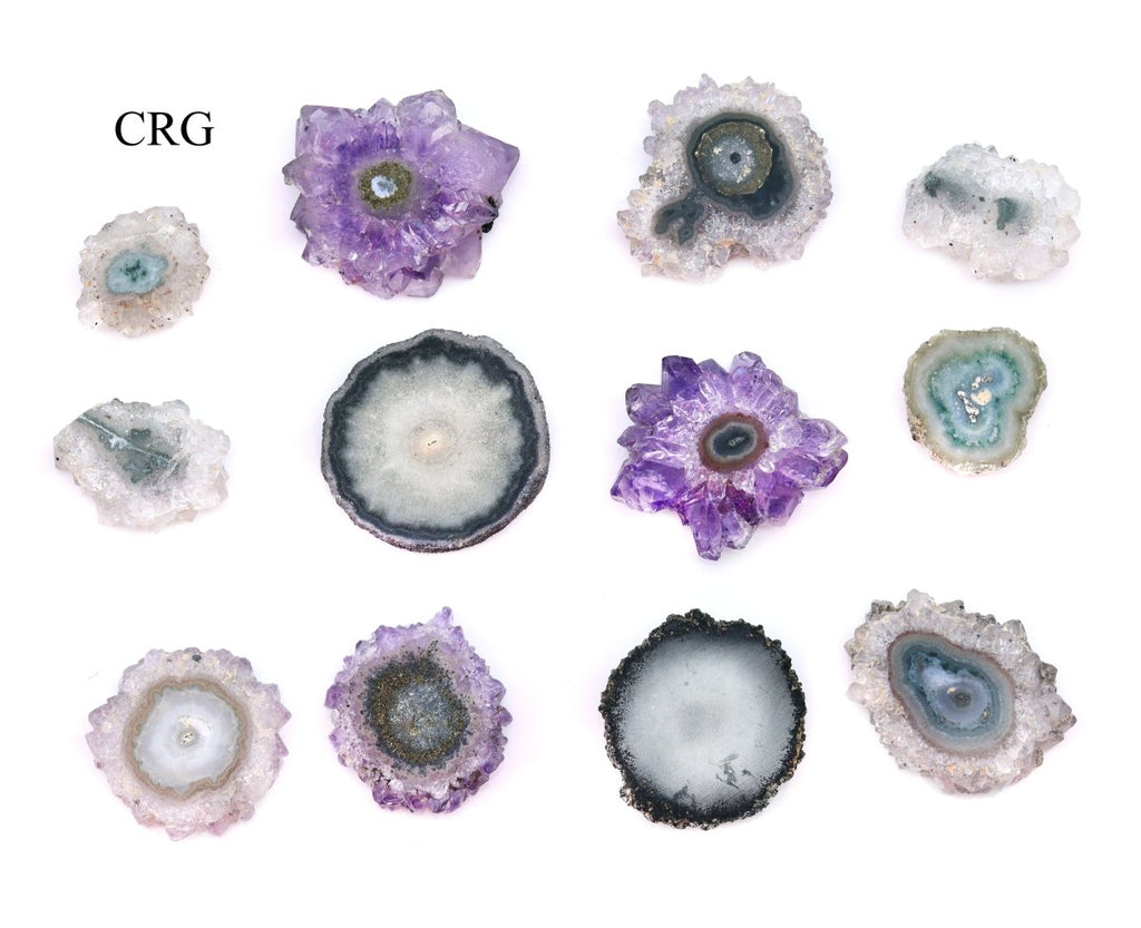 QTY 1 - Amethyst Stalactite Cabochon / 1-19 MM AVG