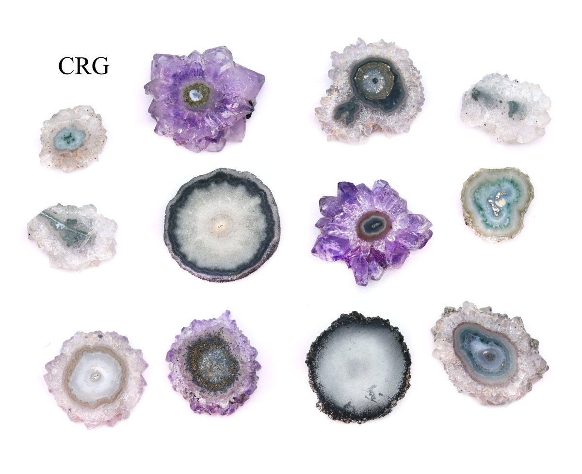 QTY 1 - Amethyst Stalactite Cabochon / 1-19 MM AVG