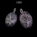 QTY 1 - Amethyst Wire Wrapped Tree of Life Pendant