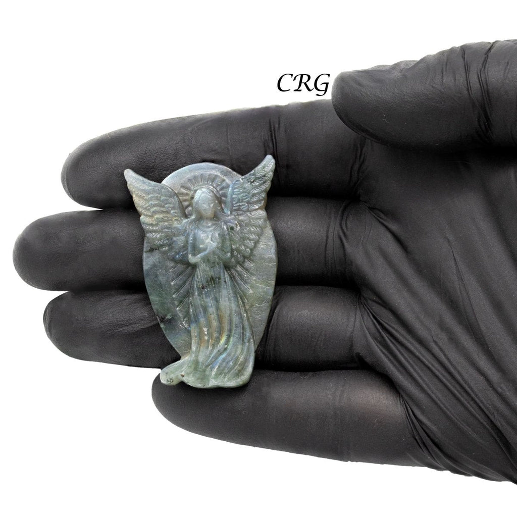 Angel Labradorite Super Flash Carving Qty-1