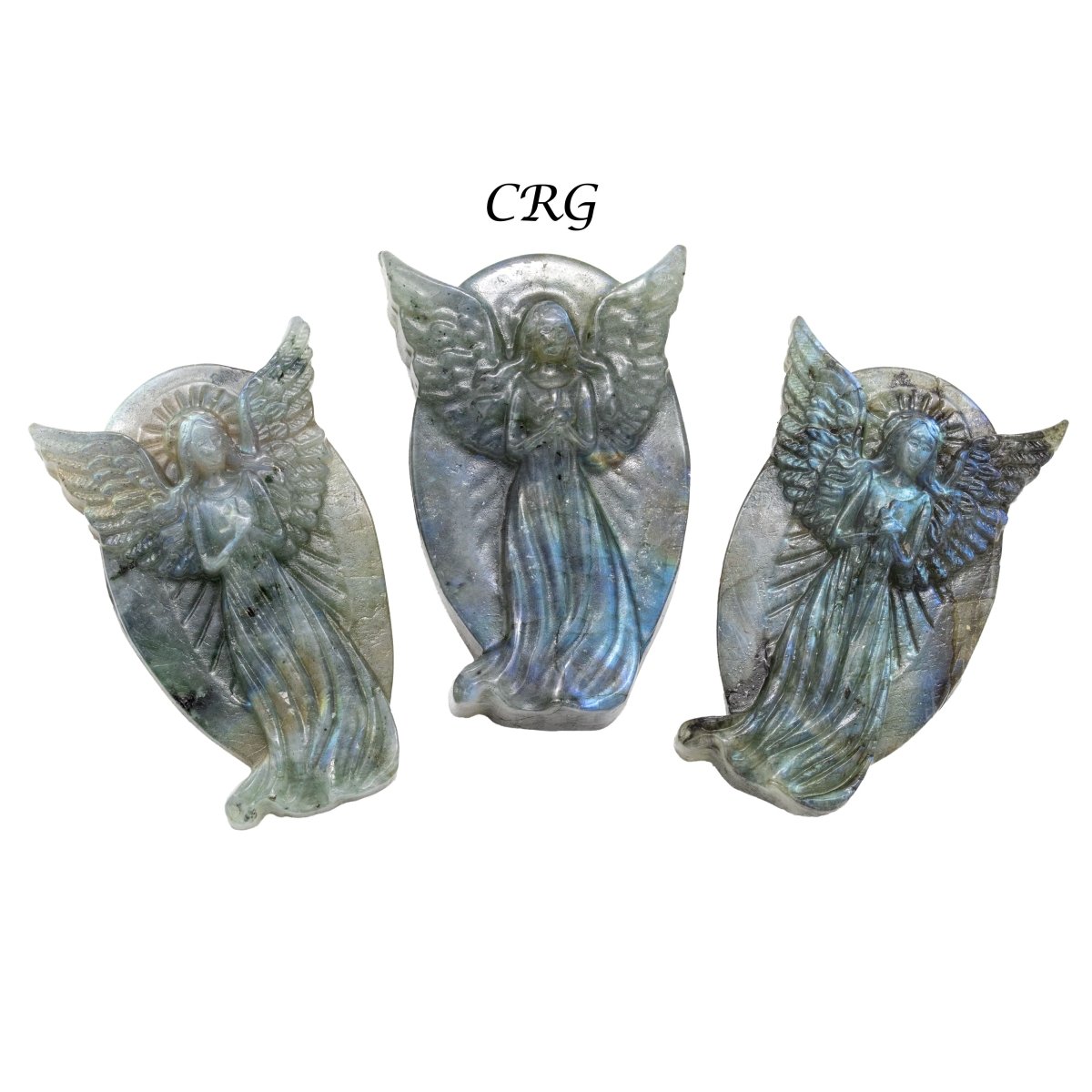 Angel Labradorite Super Flash Carving Qty-1