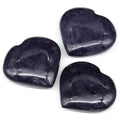 QTY 1 - Blue Goldstone Puffy Heart / 2-3" AVG