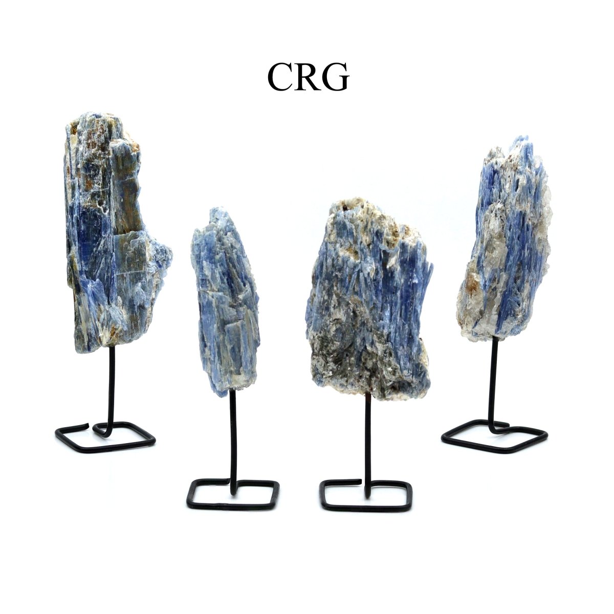 Qty 1. Blue Kyanite on Metal Base