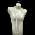 Crystal Quartz Strand Chip Necklace (32 Inches) (1 Piece)