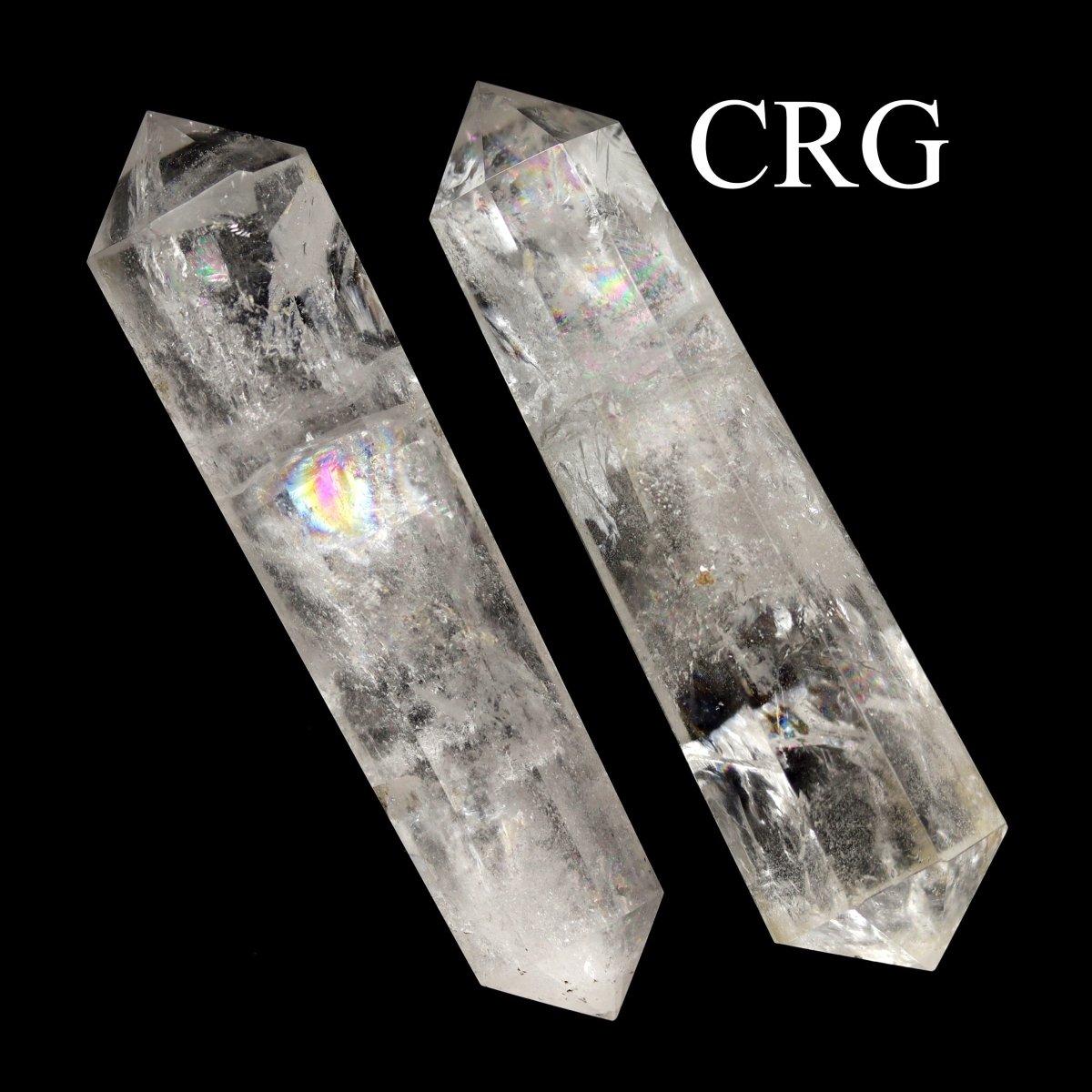 QTY 1 - Crystal Quartz Double Terminated Point / 3-5" AVG