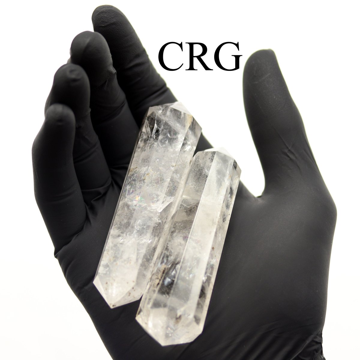 QTY 1 - Crystal Quartz Double Terminated Point / 3-5" AVG
