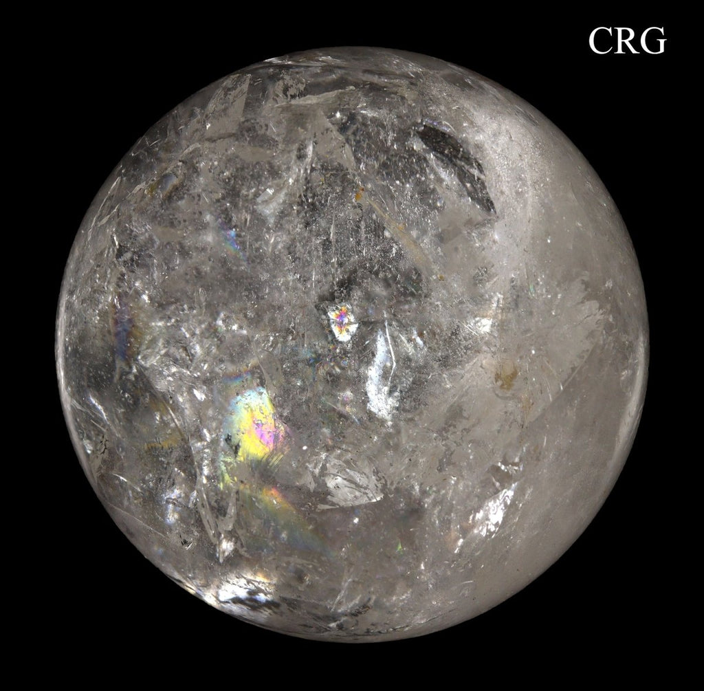 QTY 1 - Crystal Quartz Sphere / 11-13cm AVG