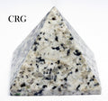 QTY 1 - Dalmatian Jasper Pyramid / 1-3" AVG