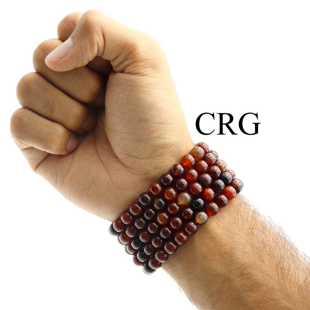 QTY 1 - Dream Agate Stretch Bracelet / 8mm AVG