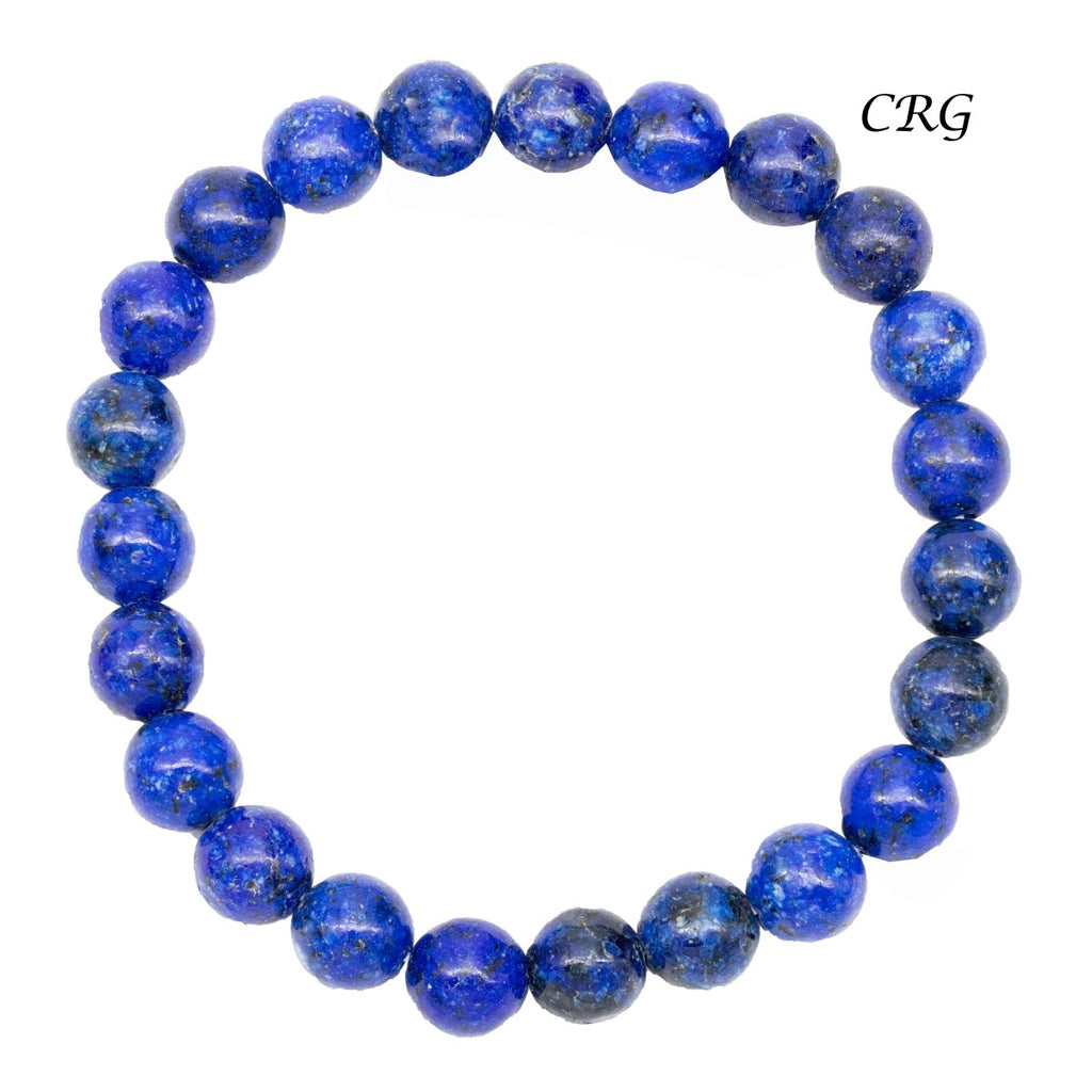 Dumortierite Tumbled Bead Stretch Bracelet  8mm (1 Piece)