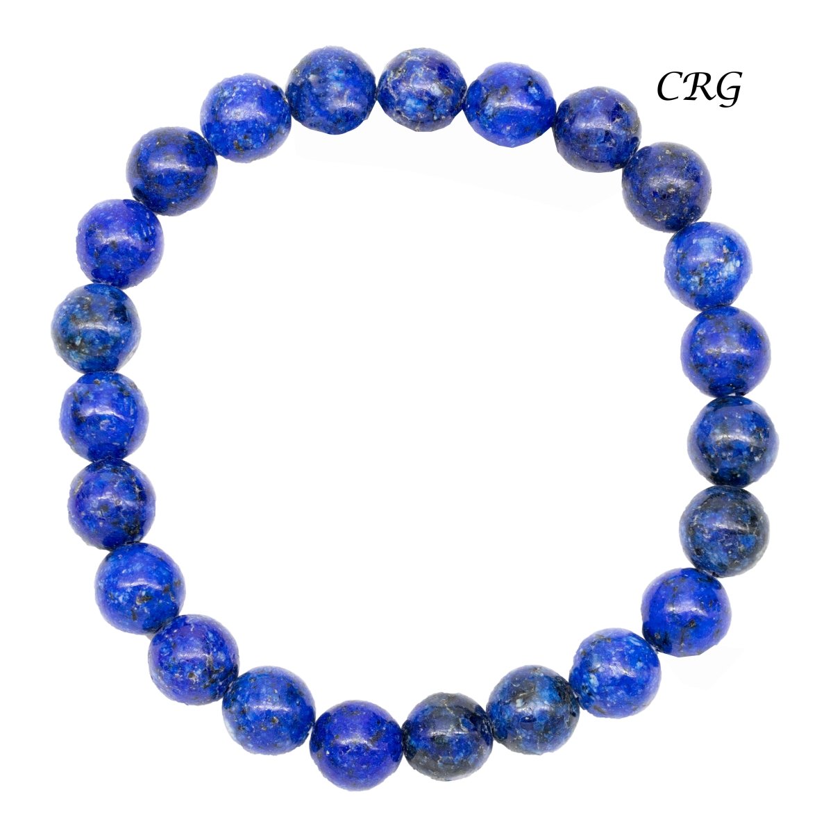 Dumortierite Tumbled Bead Stretch Bracelet  8mm (1 Piece)