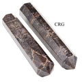QTY 1 - Garnet Double Pointed Wand / 3-5" AVG