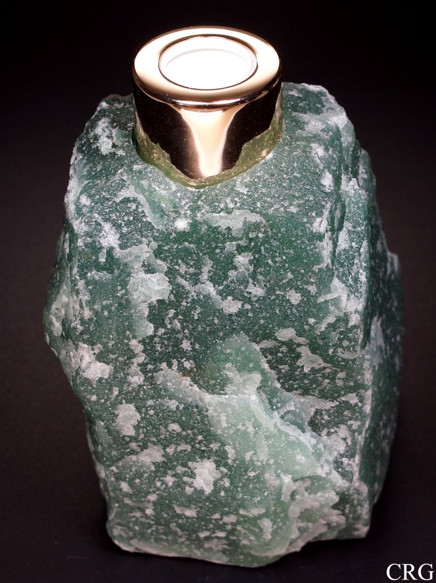 QTY 1 - Green Quartz Oil Diffuser