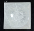 Hand Carved Square Selenite Bowl 15 cm (1 Piece)