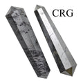 QTY 1 - Hematite Double Terminated Point / 3-5" AVG