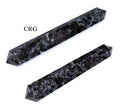 QTY 1 - Indigo Gabbro Double Pointed Wand / 3-5" AVG