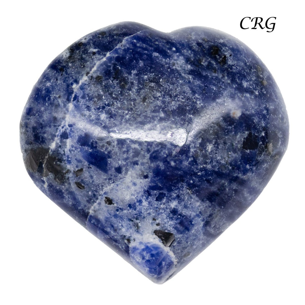 QTY 1 - Lapis Lazuli Puffy Heart / 1-1.5" AVG