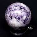 QTY 1 - Lepidolite Gemstone Sphere / 40-50mm AVG