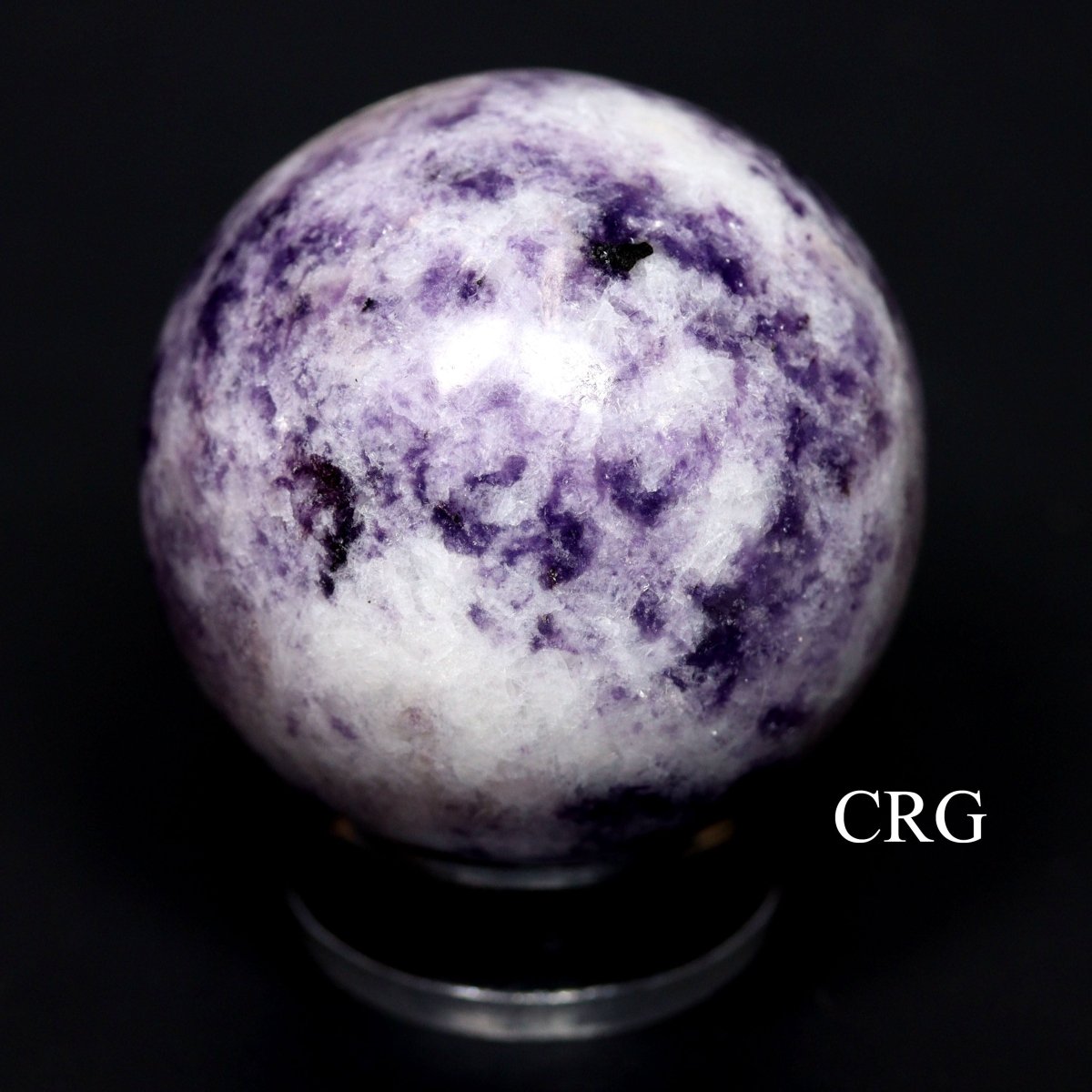 QTY 1 - Lepidolite Gemstone Sphere / 40-50mm AVG