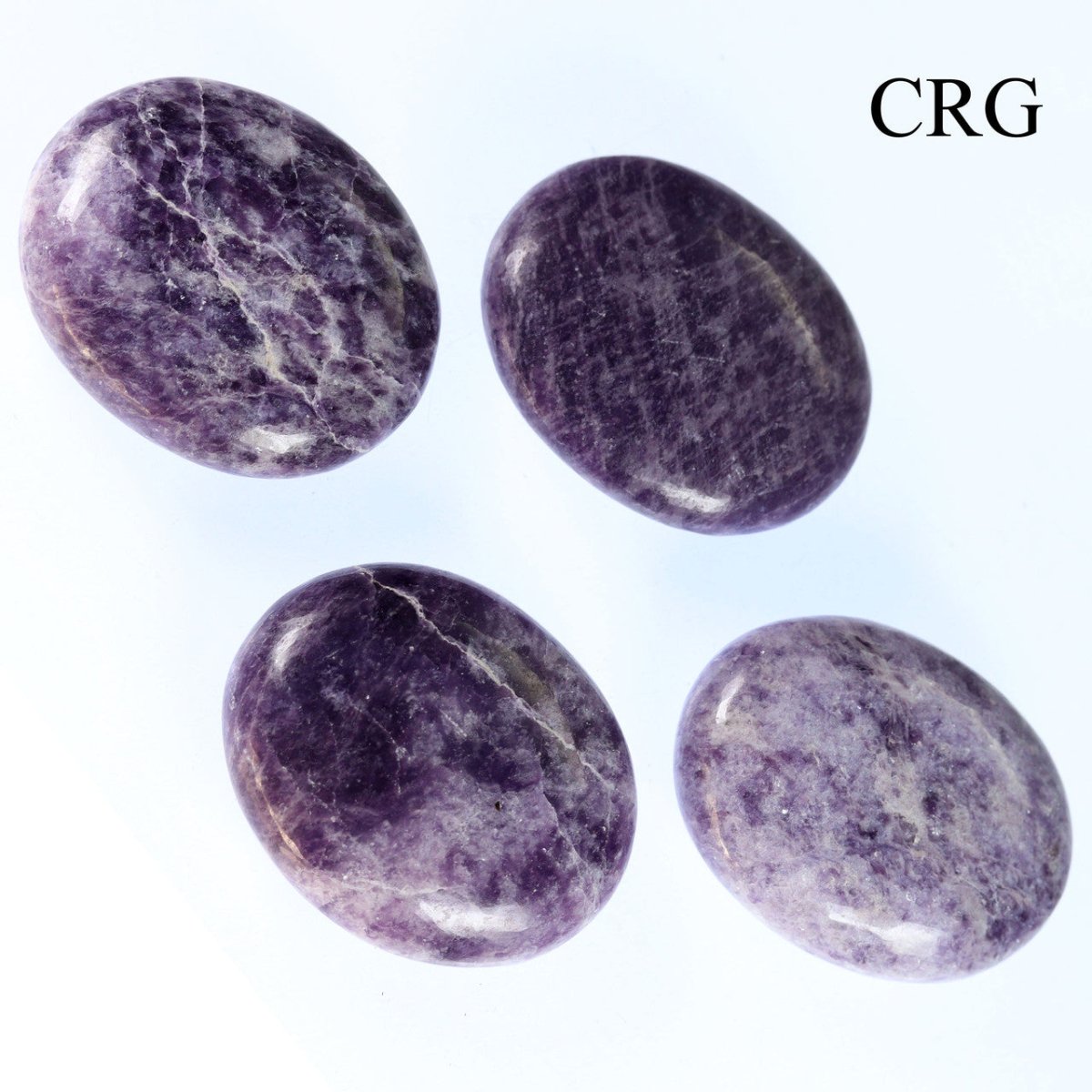 QTY 1 - Lepidolite Palm Stone / 2" Avg