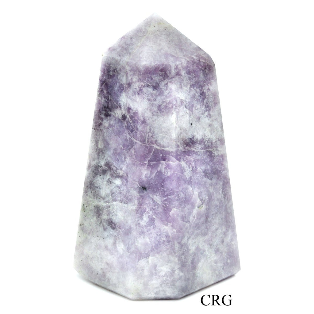 QTY 1 - Lepidolite Point / 3-5" AVG