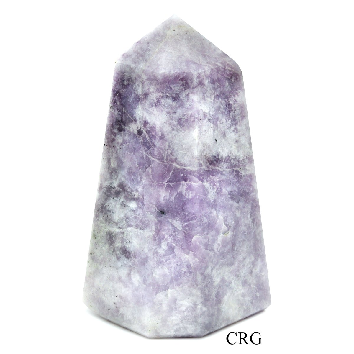 QTY 1 - Lepidolite Point / 3-5" AVG