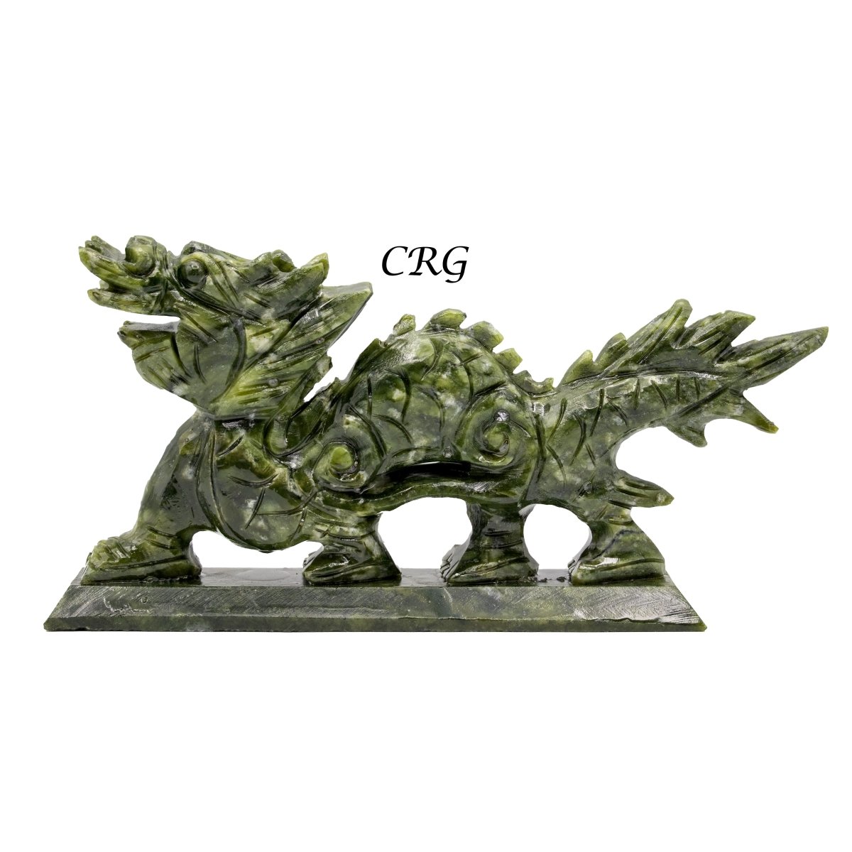 Qty 1. Lucky Crystal Jade Dragon
