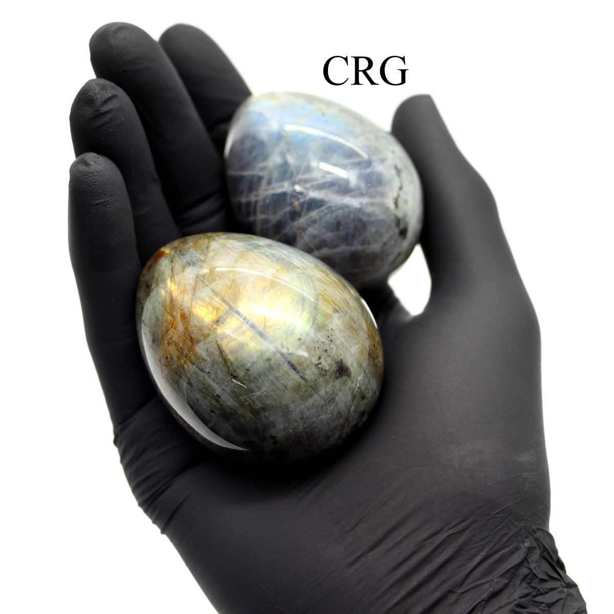 QTY 1 - Madagascar Labradorite Egg / 40-60 mm avg.