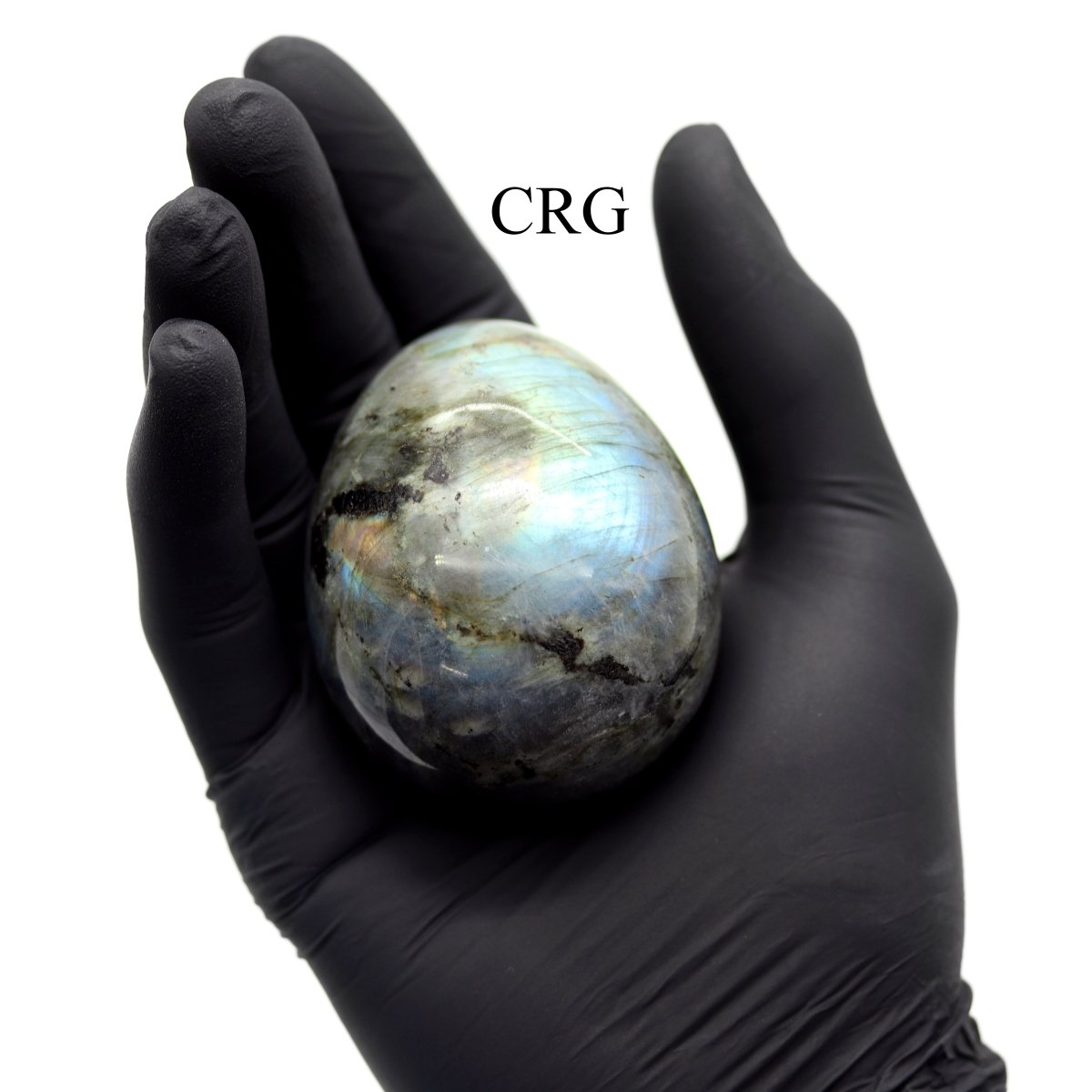 QTY 1 - Madagascar Labradorite Egg / 40-60 mm avg.