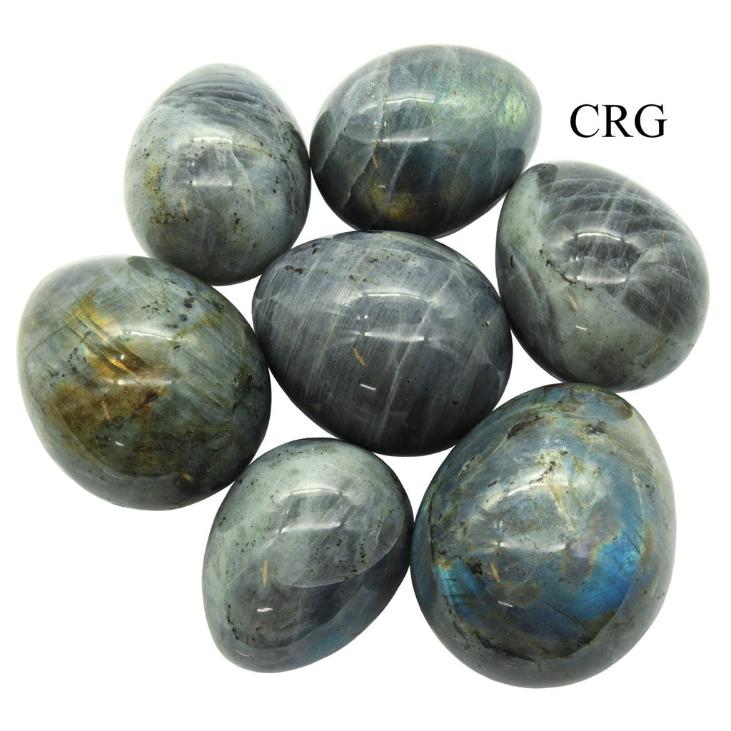 QTY 1 - Madagascar Labradorite Egg / 40-60 mm avg.