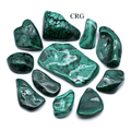 QTY 1 - Malachite Free Forms From Zaire / 3-4" AVG