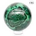 QTY 1 - Malachite Sphere / 4-5cm AVG