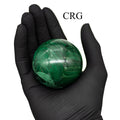Malachite Sphere - 6-7 cm - Qty 1