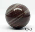 QTY 1 - Narmada Lingam Gemstone Sphere / 40-60mm AVG