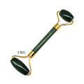 QTY 1 - Nephrite Jade Gemstone Facial Massage Roller / 5.5" AVG