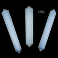 QTY 1 - Opalite Double Pointed Wand / 4-5" Avg